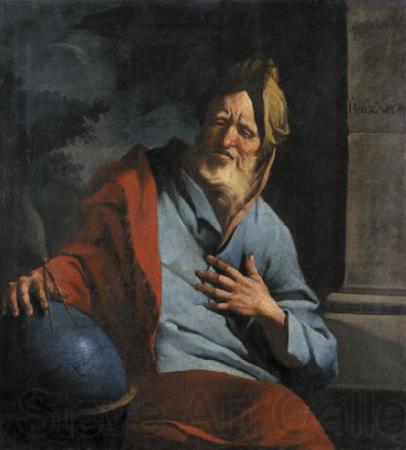 Giuseppe Antonio Petrini Weeping Heraclitus Norge oil painting art